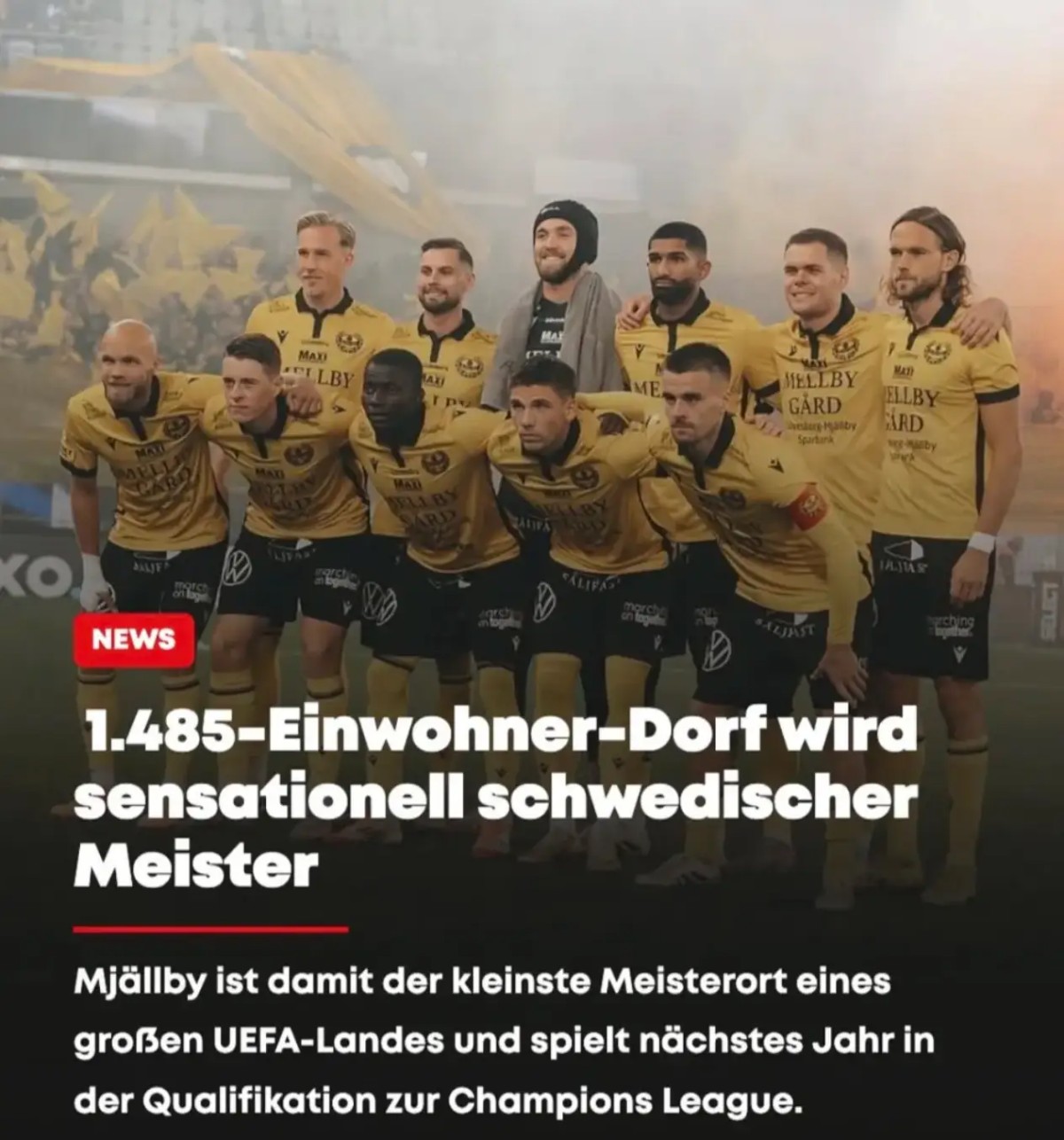 1500人乡村球队,队史首座顶级联赛冠军!